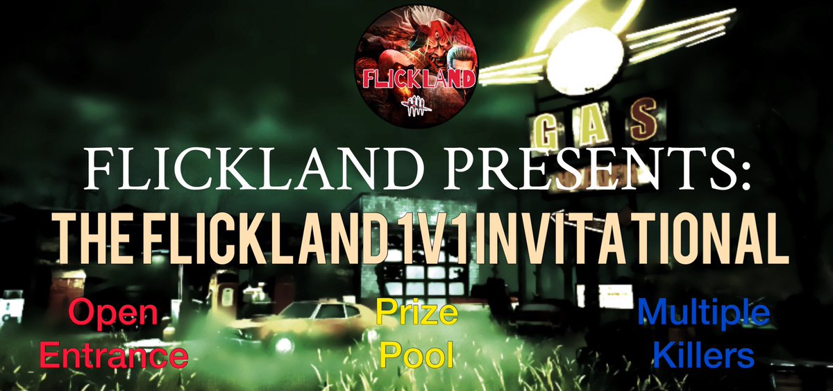 FlicklandDBD's tweet photo. APRIL 29th-30th
The FLICKLAND 1v1 INVITATIONAL
Top three times in the final round will get a piece of the $100 Prize pool!
For information, rules and registration, join our discord server and check the #flck-1v1 channel :) https://t.co/jtM1PD4zQf