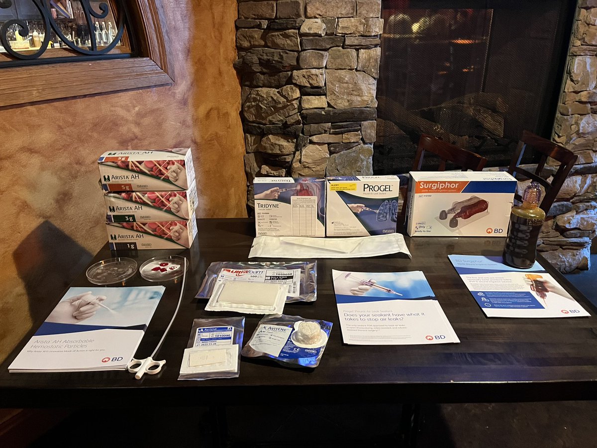 Surgicalsales's tweet photo. Great educational event with surgeons from @WVUKids. Thank you Dr. Federico G. Seifarth for your engagement and having several colleagues attend. #BD #Education #hemostasis #infectionprevention #Arista #Avitene #Peogel #pediatricsurgery #pediatrics https://t.co/lsa14u1GPb