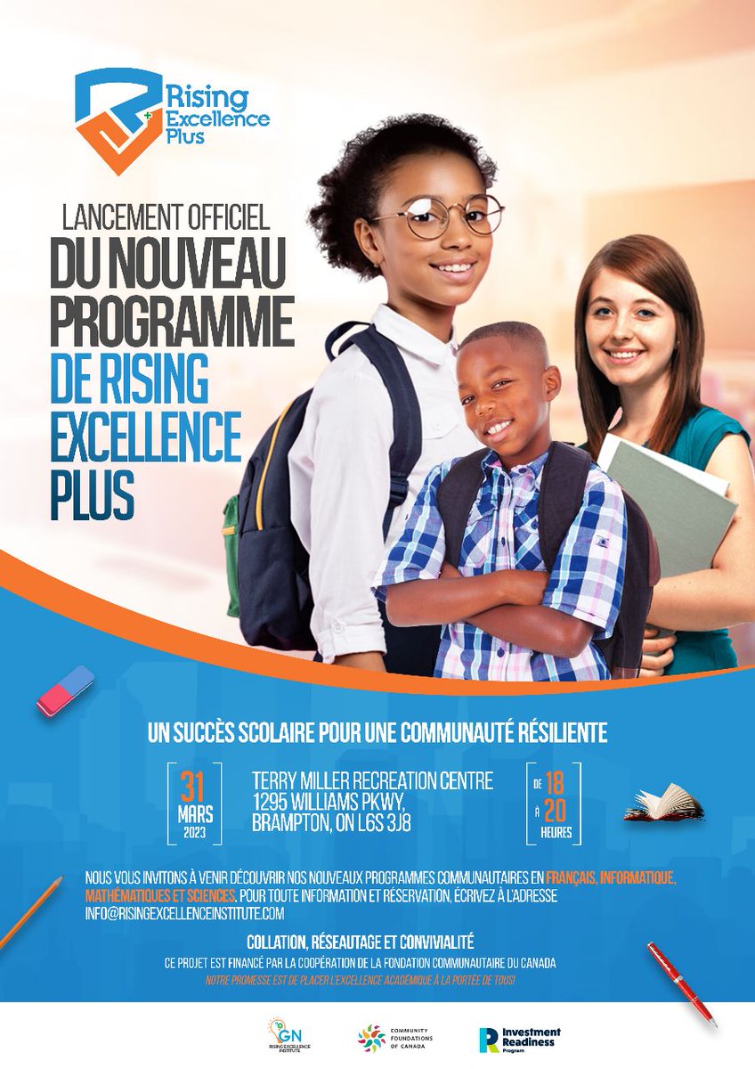 InstituteRising's tweet photo. Chers membres,
Nous vous invitons au lancement officiel de notre nouveau programme "Rising Excellence Plus"!
Venez partager un dîner en compagnie de notre équipe et en savoir plus sur tous les volets de notre nouveau programme. #risingexcellenceplus https://t.co/XDIzpFzmW4