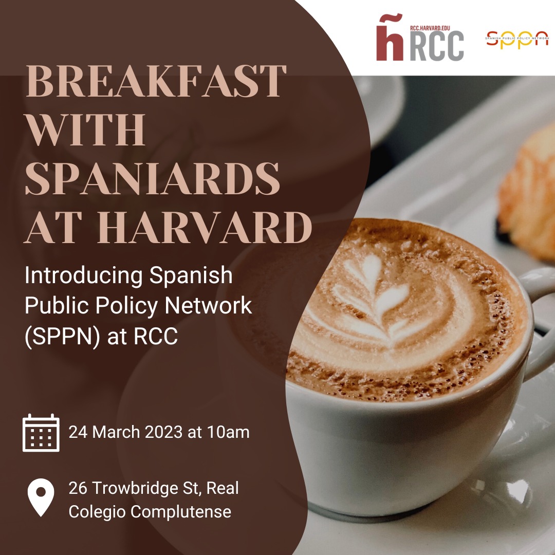 ☕ 🥐 ¡Nos vemos mañana en nuestro desayuno con <a href="/RCC_Harvard/">Real Colegio Complutense at Harvard</a>  en ocasión de la <a href="/Europeanconf/">European Conference</a> en <a href="/Harvard/">Harvard University</a>!

¡Mil gracias a nuestros compañeros SPPN en Harvard por hacer posible este desayuno y conferencia!

<a href="/leandroj_urbano/">Leandro J. Urbano</a> , Maria de Paz y Delia Rodríguez.