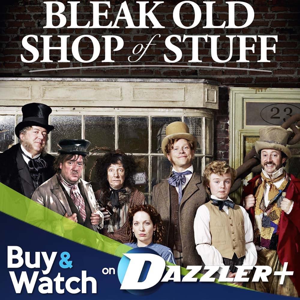 The Bleak Old Shop of Stuff - Available now on Dazzler+ 

Featuring an all-star cast including Stephen Fry, Robert Webb, David Mitchell &amp; Katherine Parkinson

Buy &amp; Watch in the UK &amp; Ireland now for ONLY £2.99 on up to 5 devices (no subscription required) tinyurl.com/bleakoldshop