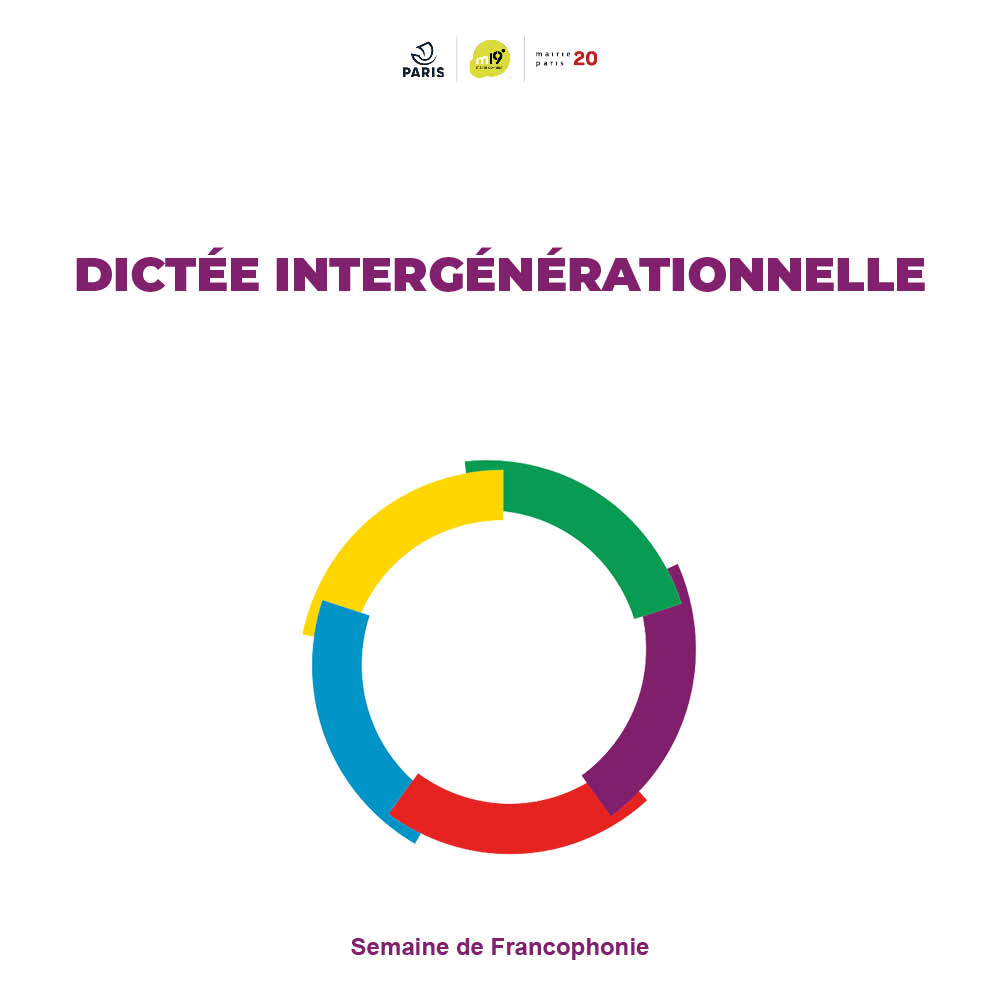 ✍️ DICTÉE INTERGÉNÉRATIONNELLE ✍️
La mairie de #Paris20, en partenariat avec l'Académie de Paris, accueillera des seniors et des élèves de 6e des collèges du #20e pour participer à une dictée intergénérationnelle vendredi 24 mars de 14h à 16h.👇
mairie20.paris.fr/pages/semaine-…
