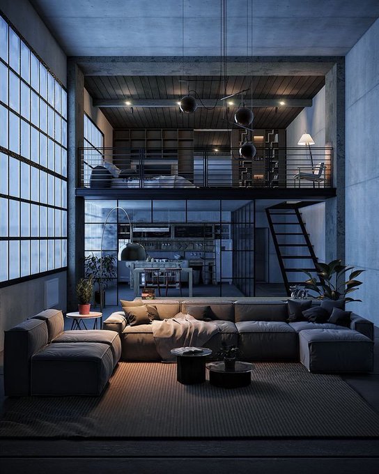 NadyNeste's tweet photo. Perfect loft apartment https://t.co/Mo3T7VCQYB