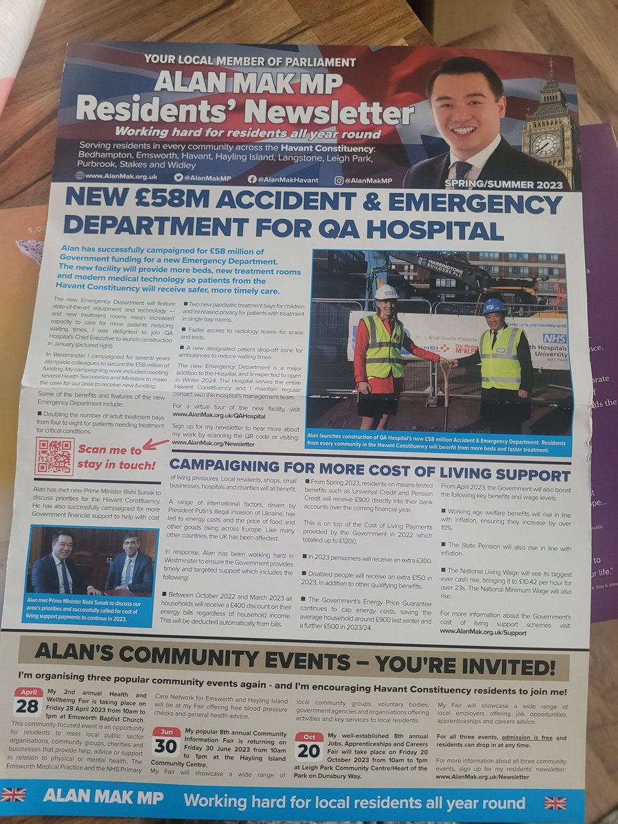 When you can't even recycle or burn it.. just like @AlanMakMP and the @TheBigCons @Conservatives ... Utterly USELESS.
#GTTONow #GTTO #sackhim #SunakOut #ToriesDestroyingOurCountry #havant #emsworth #leighpark #Hampshire