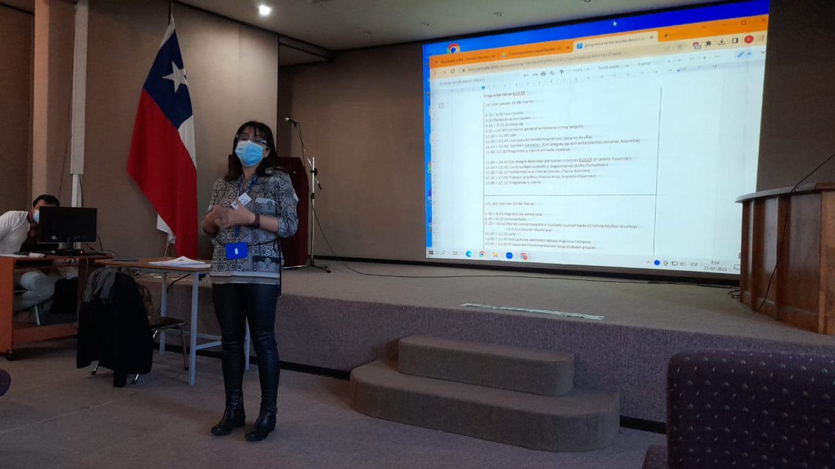 SaludAysen's tweet photo. Avanzar en la implementación de una estrategia de cuidado centrada en las personas vinculada a los principios de integralidad y continuidad del cuidado, es el objetivo de la jornada de capacitación ECICEP
#Coyhaique #ChileAvanzando #PuertoAysén #SaludFamiliar #SaludComunal https://t.co/Rho2RugcUM