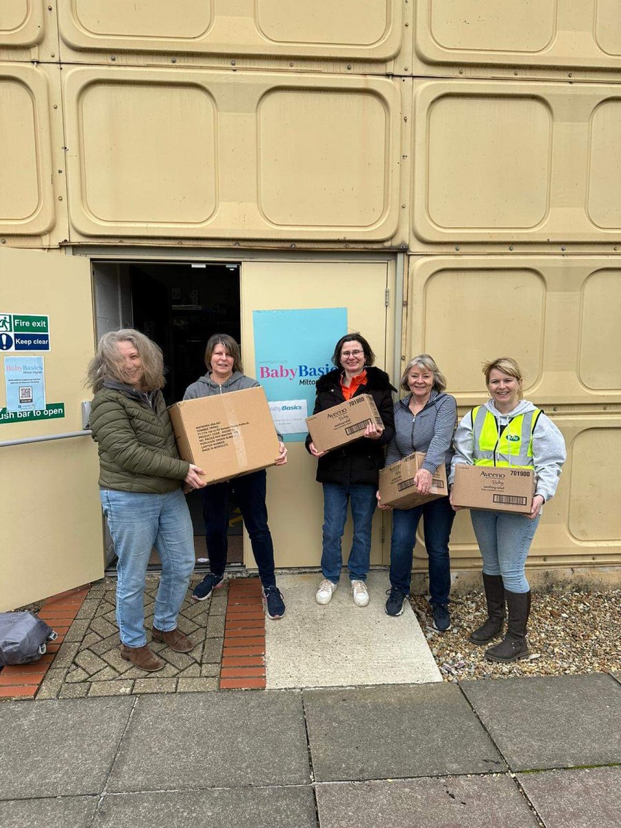 Thank you to Help Ukraine BAMK UK for your generous donation this morning, our local families requiring support will be very grateful 🙏🏻