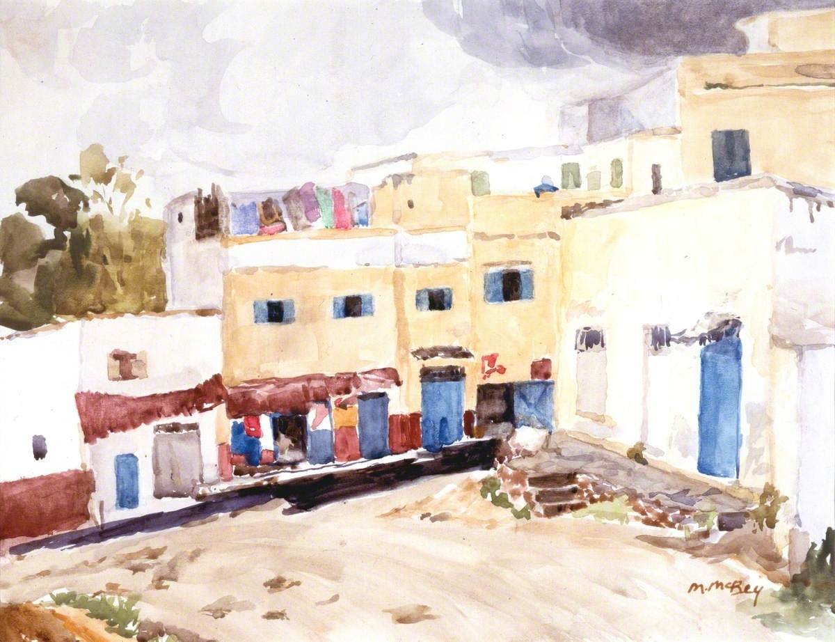 abeeregyptscot's tweet photo. Happy Ramadan to everyone celebrating/observing
Here is a watercolour representing Ramadan on the Old Mountain Road, Tangier by Marguerite McBey (1905–1999) @AbdnArtMuseums 
© Aberdeen City Council (McBey Collection)
#Ramadan #Ramadan1444 
#Ramadan2023 
#RamadanInAberdeen https://t.co/9Sa1iU6WUx