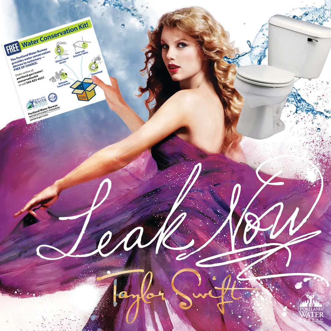 portlandwater's tweet image. Leaked audio from @sza, @taylorswift13  and @MissyElliott? 🤯🎧

Now that we have your attention, check for leaks this #FixALeakWeek. Learn how you can stop flushing money down the toilet by checking for leaks at bit.ly/3lCxcBx.