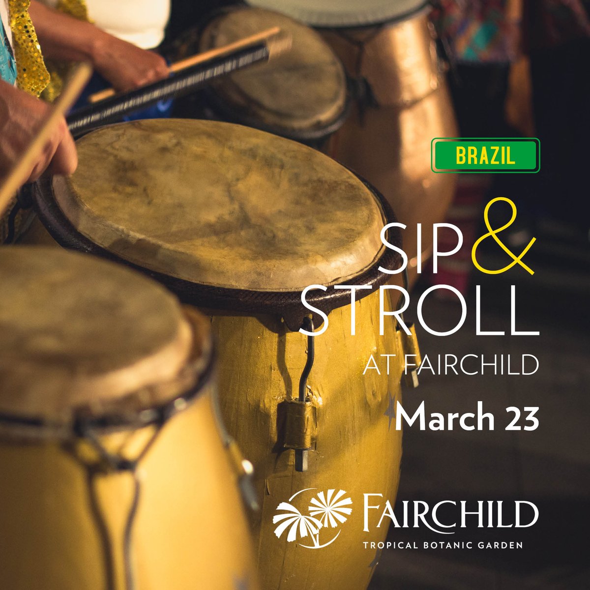 Join us tonight for an evening with the rhythm of Brazil, with Brazilian Carnival and their extravagant performance of the authentic samba!
fairchildgarden.org/eventon/sip-st…