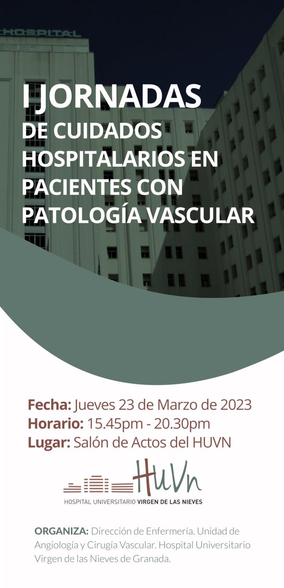 AyCVascularHUVN's tweet photo. Acabamos de comenzar nuestras I Jornadas de Cuidados en C. Vascular. Con el aforo lleno y disfrutando de la participación de todos los profesionales implicados en los diversos Procesos Asistenciales. #avancedecontenidos https://t.co/PkGOfwzbld