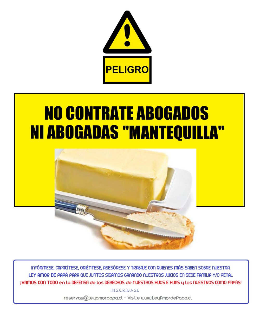 AmordePapa's tweet photo. TENGA CUIDADO. NO SE EQUIVOQUE. Hay muchos de éstos.

¿HASTA CUÁNDO ESPERARÁ PARA DEFENDER LOS DERECHOS DE SUS HIJOS?

Le invitamos a sumarse:
DEFIENDA SUS DERECHOS AL LADO DE QUIENES HICIERON REALIDAD nuestra #LEYAMORDEPAPÁ

INFÓRMESE escribiendo a reservas@leyamordepapa.cl https://t.co/jmkzRUgi2M