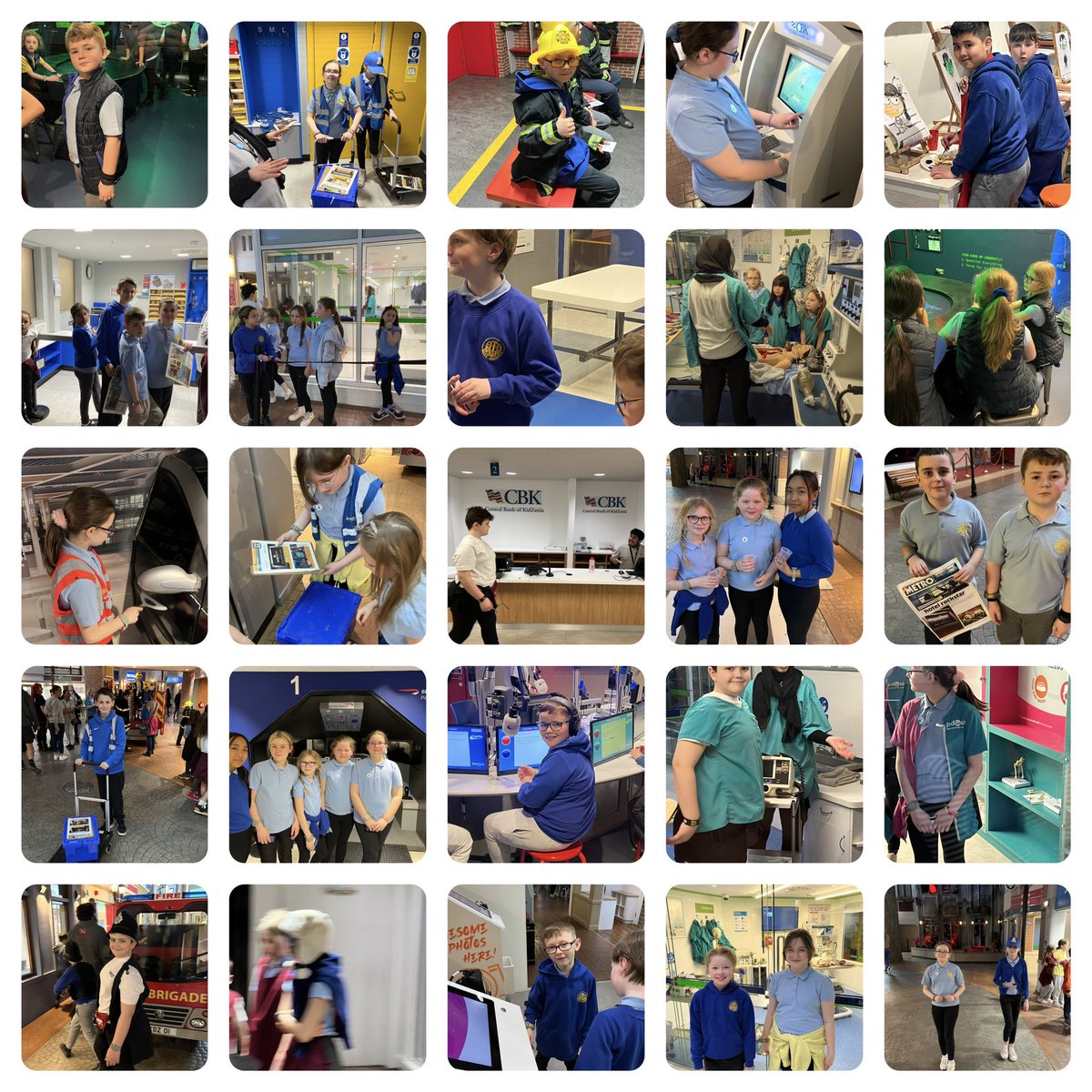 StAloysiusRC's tweet photo. We have had an amazing day @KidZaniaLondon to round off our ‘Hopes, Dreams and Aspirations’ topic! The pupils have experienced a range of jobs and developed key skills that will help them in their futures #BCAwell #BCA4 https://t.co/q8l0wczYQm