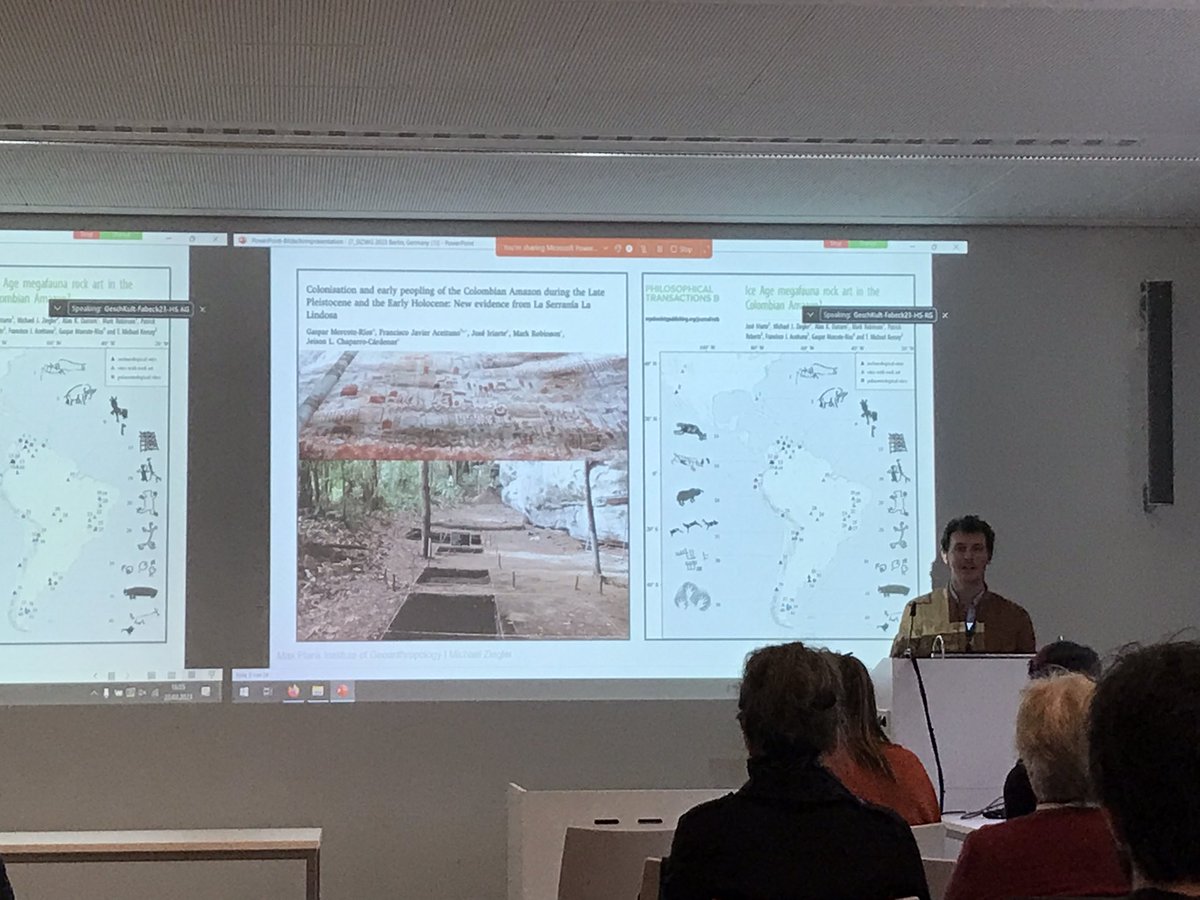 Phoebe Heddell-Stevens (@licencedtodrill) on Twitter photo <a href="/zigthehuman/">Michael Ziegler</a> giving some exciting hints at differences in large herbivore ecology in late Pleistocene Northwest Colombia - can’t wait to see what 87Sr/86Sr adds to the picture..! 🦣🧪 @SIZWG2023 Berlin <a href="/zigthehuman/">Michael Ziegler</a> giving some exciting hints at differences in large herbivore ecology in late Pleistocene Northwest Colombia - can’t wait to see what 87Sr/86Sr adds to the picture..! 🦣🧪 @SIZWG2023 Berlin