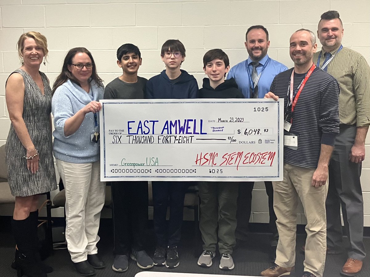 hsmcstem's tweet photo. Amazing work @jpcasems students with your #GreenpowerUSA Racecar! Excited to announce @EASchool will receive NJ’s’s next #GreenpowerUSA Racecar! Thank you Kentfields Foundation. #stemmonth @NJSTEMPathways @STEMecosystems @karimcgann @KWolffFRSD @FlemRarSchools @rlosanno https://t.co/HSGxyjBZHg