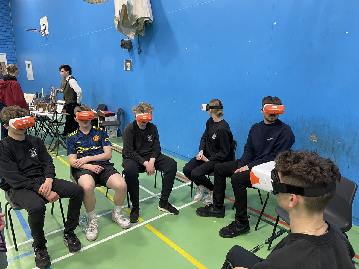 Great Afternoon at Aboyne Academy Careers Event. Positive engagement with both Pupils and Teachers with the VR Goggles proving to be a massive hit once again.
Never be afraid to speak up, and tell them to slow down or stop!!!