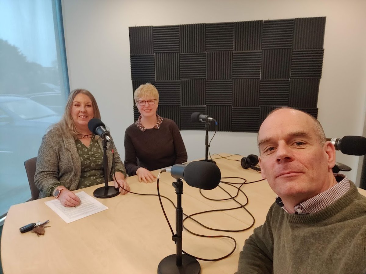 Thank you to <a href="/AmandaMandyE/">Amanda Eulenkamp</a> at the <a href="/GuernseyPress/">Guernsey Press</a>  for having us along to record a podcast this afternoon.