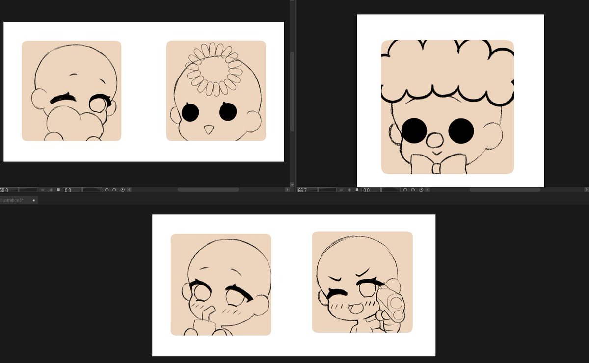 🐸 working on some emote bases 🐸

#emotes #art #emoteartist #twitch #Vtuber