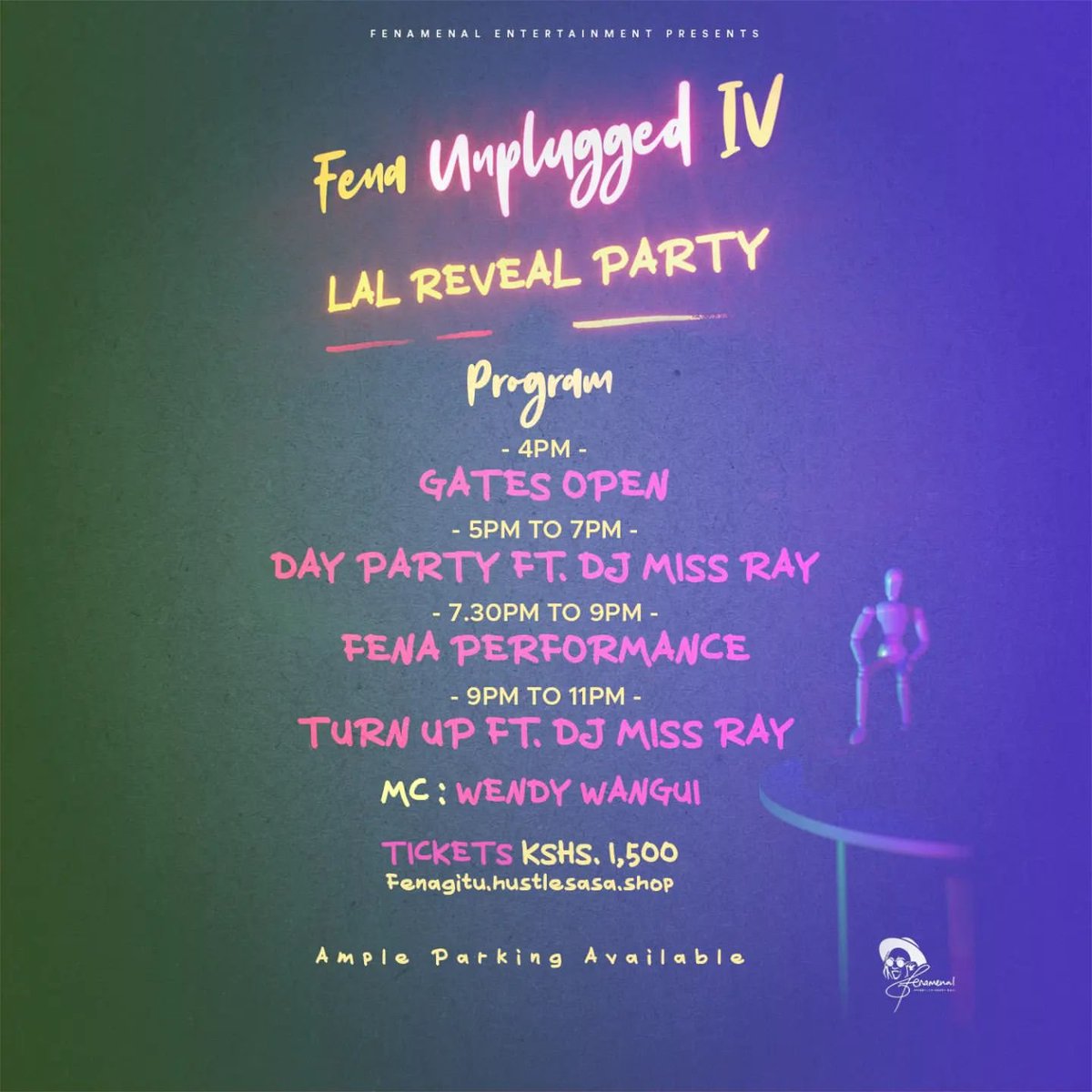 KenyanVibe's tweet photo. Rapper Fena Gitu aka Fenamenal is gearing for a major release of her third album “Love. Art. Lust” this May @fena_menal #FenaUnpluggedIV 💜
#RoadToLAL #PlayKE. https://t.co/W77YZpoXLy