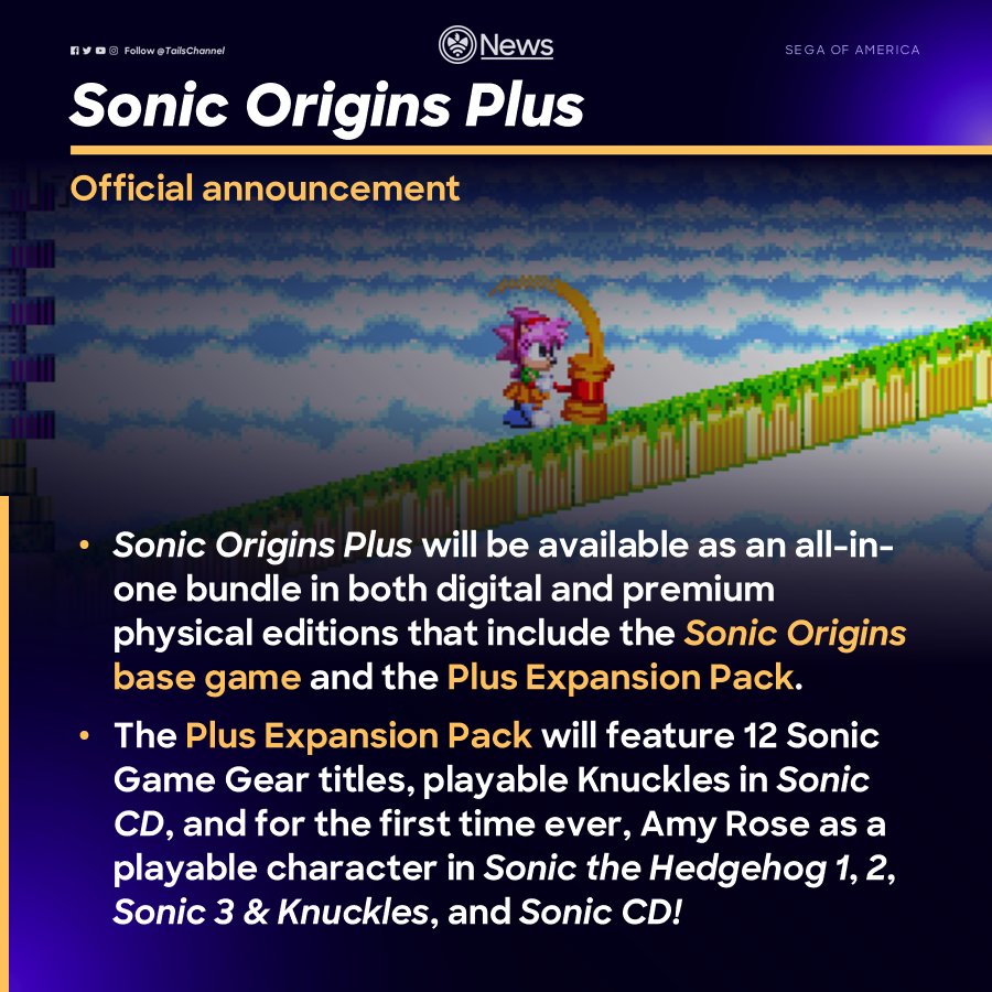 Sonic Origins: Plus Expansion Pack