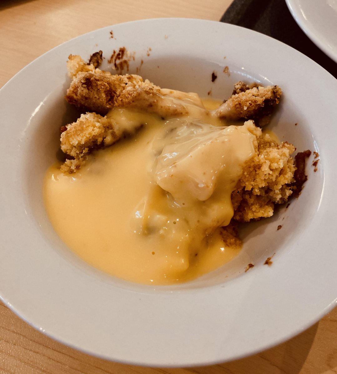 Very productive day of interviews with the international team @NLCS1850 

“We are what we repeatedly do. Excellence, then, is not an act, but a habit.”  Aristotle.

Exhibit A: Pear &amp; Chocolate Crumble in the NLCS canteen. Iconic.

#nlcs
#nlcssingapore
#worldsbestpuddings