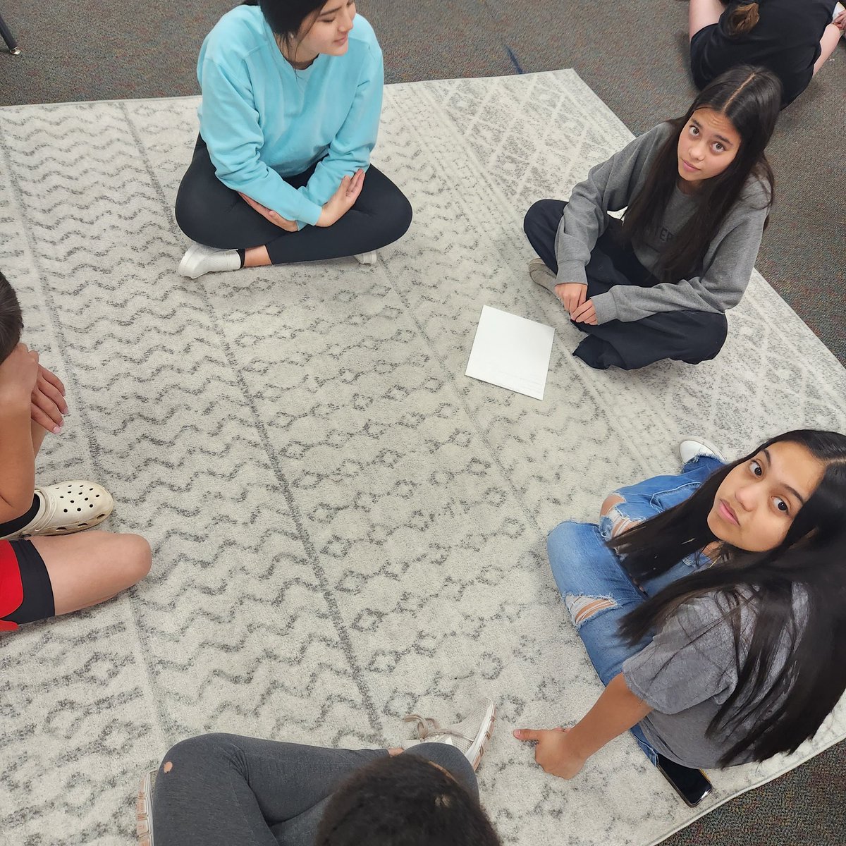 Jessie Gilliland (@wisd_jgilliland) on Twitter photo Our NJHS members discusing in groups about qualities of a leader! <a href="/WISD_LLMS_NJHS/">Lynn Lucas Middle School NJHS</a> Our NJHS members discusing in groups about qualities of a leader! <a href="/WISD_LLMS_NJHS/">Lynn Lucas Middle School NJHS</a>