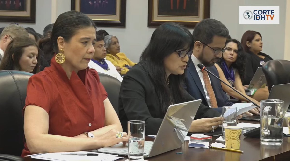 🟣#JusticiaParaBeatriz | "La #CIDH considera que en #ElSalvaldor hay una criminalización del aborto. La persecución penal de las #mujeres que interrumpen el embarazo ha sido constatada por <a href="/CIDH/">CIDH - IACHR</a>. La mayoría mujeres jóvenes y pobres" <a href="/JulissaMantill6/">Julissa Mantilla</a> 

📺#Vivo👉🏽Redes <a href="/CorteIDH/">Corte Interamericana de Derechos Humanos</a>