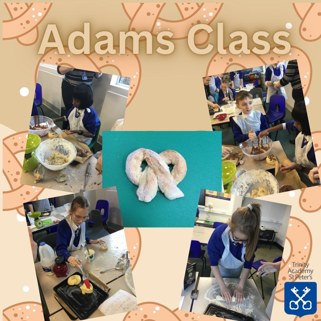 As part of our DT lessons, Adams Class have been making their own pretzels. 🥨

Come and ask us how they tasted. 😋