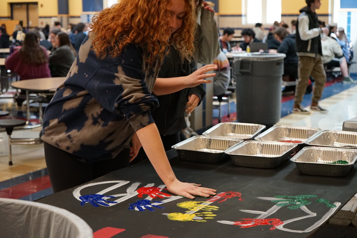 MrCasey_WH's tweet image. From first lunch to third, STAMPED OUT. Good stuff WH, love to see it! #BestBuddies #StudentCouncil #InclusionWeek #WHPantherPride