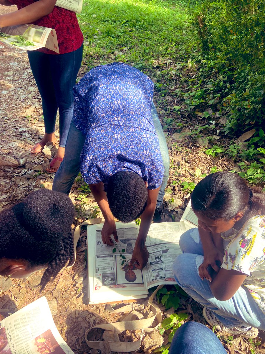 GC_herbarium's tweet photo. Last Friday, we had the pleasure of accompanying a group of bright and curious students on a field collection trip at Legon Botanical Garden. The enthusiasm and passion they brought to the experience was truly inspiring!🌿🌸 #fieldtrip #botany #students #taxonomy #futurebotanist https://t.co/2pCvfMTbjE