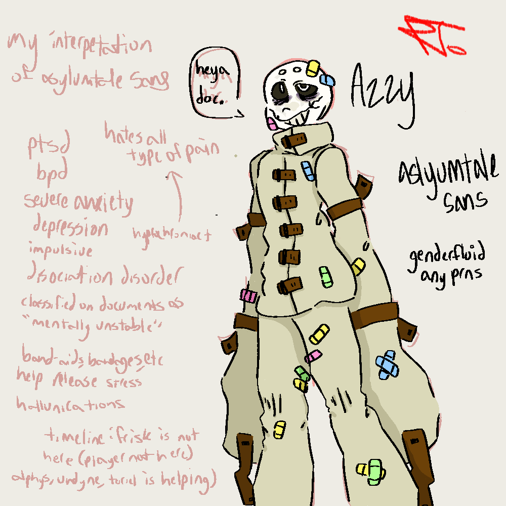 kibelakhan's tweet photo. i made azzy!! :3 + random blubbering about my interpretation of the au lol

#undertale #undertaleAU #sans #asylumtale #asylumsans #art #ArtistOnTwitter #drawing #ibisPaintX https://t.co/bXydsmuUTD