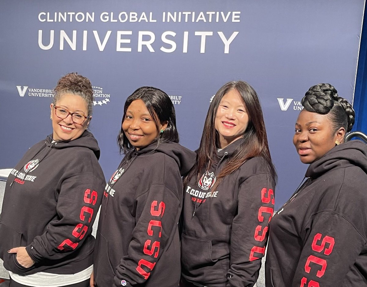 CidadScsu's tweet photo. CIDAD's GA Adoshola had an amazing project getting food to those in need in Nigeria before coming to SCSU. Now she has transformed her work into a new Commitment to Action w/ additional focus on people w/ disabilities in Nigeria. Proud of her and her work! #project #food #CGIU https://t.co/nuF3wUjcQP