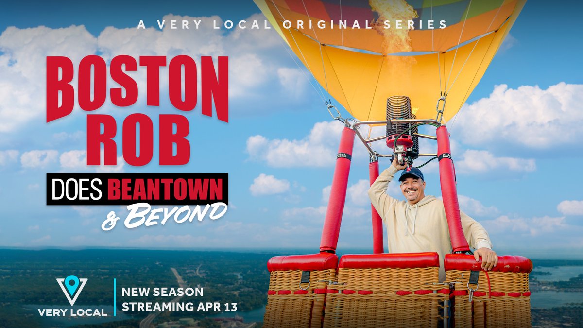.<a href="/BostonRob/">Boston Rob</a> is back! On April 13, you can watch him go beyond the Boston city limits to explore all that New England has to offer! 

Make sure you come along for the ride and download the app to binge more Boston Rob before the new premiere: 
verylocal.onelink.me/LjTu/vltwitter…