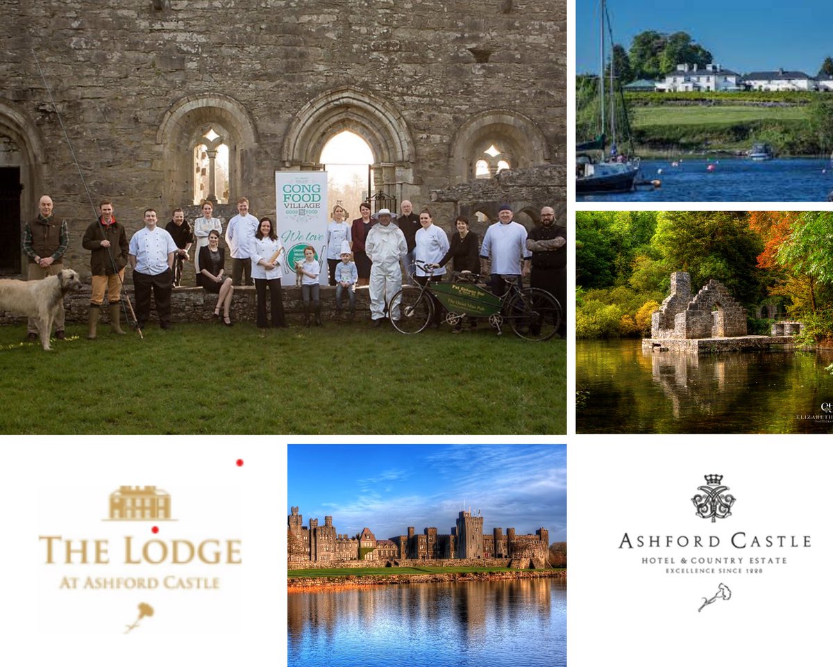 SPONSORSHIP ANNOUNCEMENT🏆 Cong Food Village Festival 3rd & 4th June are delighted to announce that @TheLodgeAshford & @ashfordcastle are our main sponsor, I would like to thank Peter Fergus & @niallrochford3 for your continued support. #foodfestival #congfoodvillage #community