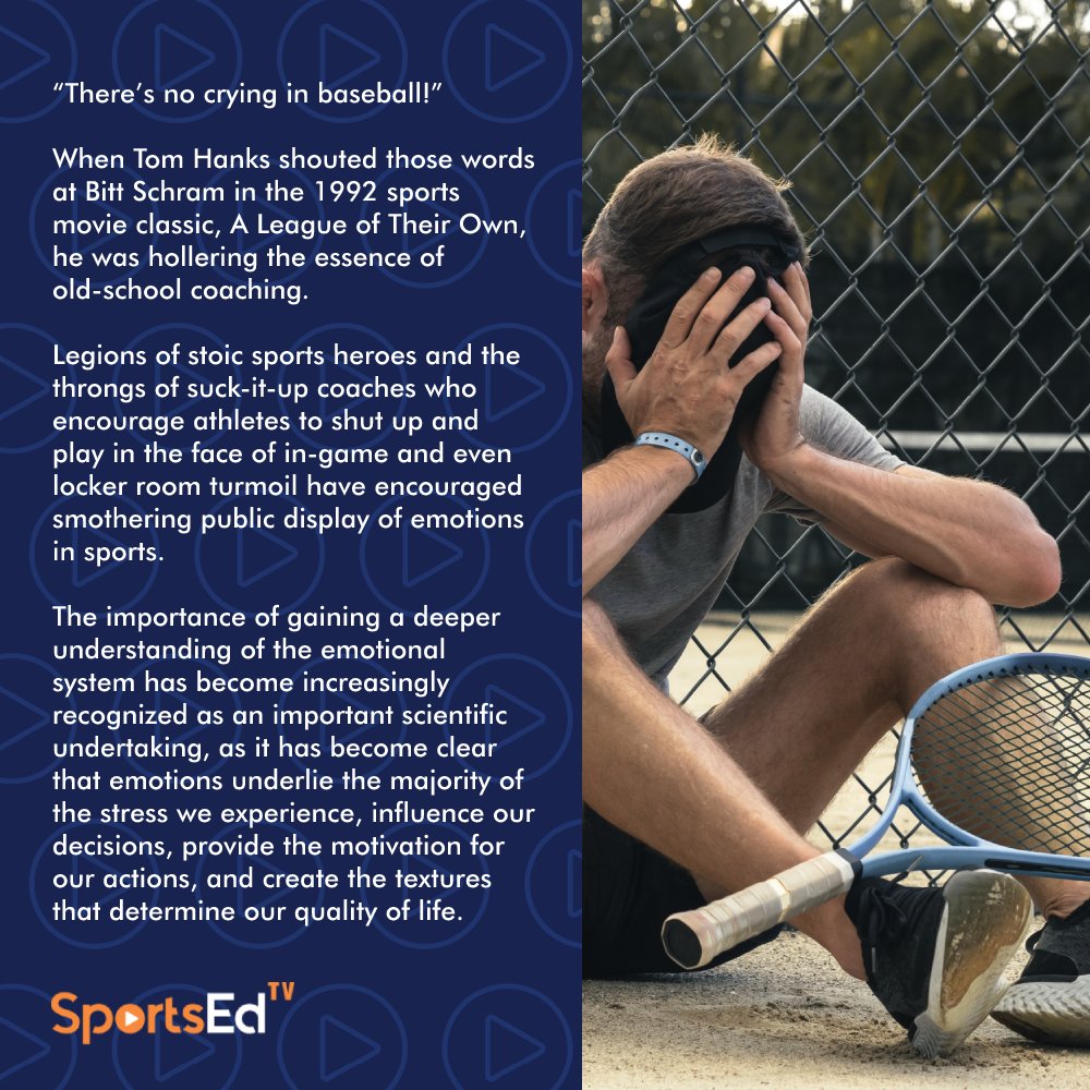 No crying in sports?

Peter Fox talks about emotional experiences in sports 

Click the link to read the full #article. bit.ly/3J6Jb1E