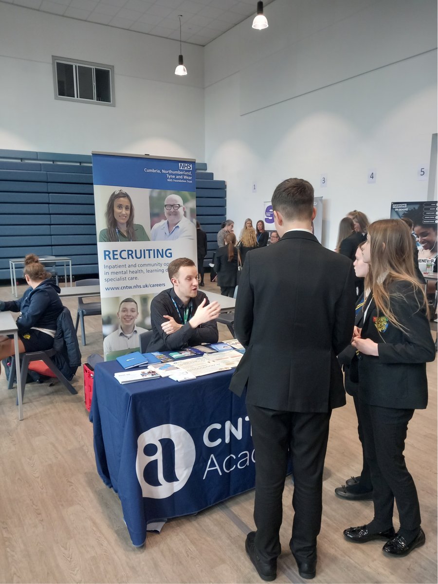 HettonAcademy's tweet image. We had a fantastic careers event at Hetton Academy today where students engaged with local businesses and colleges who were invited in to showcase a variety of career options