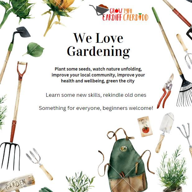 CardiffSW's tweet photo. @GrowCardiff Set up in 2016 in partnership with the South West Cardiff Cluster, the Grow Well project aims to use therapeutic community gardening as a tool that supports patient health and well-being.
#cardiff #swcluster #gardening #mentalhealth #outside #sessions #ely #canton https://t.co/XP8HrQ1WOt