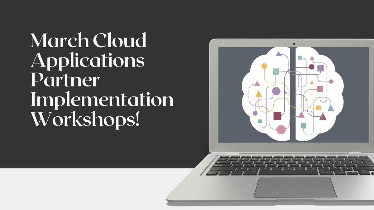 oraclepartners's tweet photo. There are still many March Cloud Applications Partner Implementation Workshops to take advantage of! ERP, HCM, SCM, oh my! https://t.co/poWDQnbsuI #OraclePartners #OraclePartnerCommunity https://t.co/vpYsNC8l7M