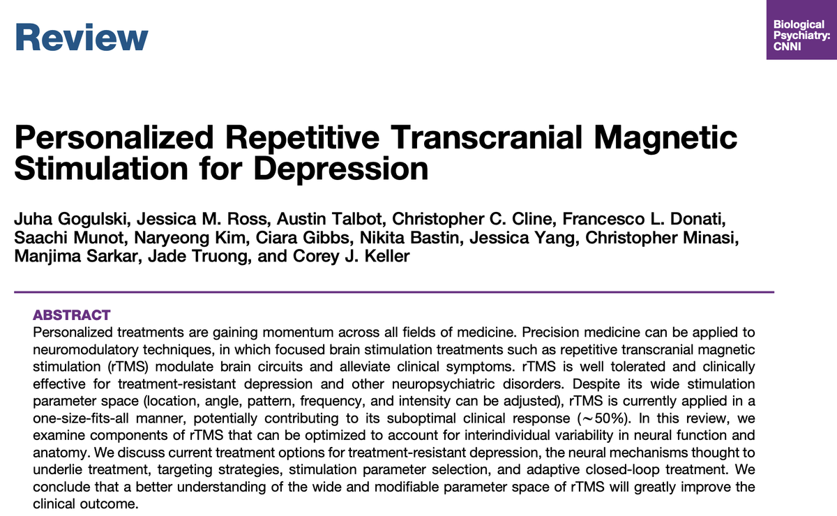 Precision Neurotherapeutics Lab @ Stanford tweet media
