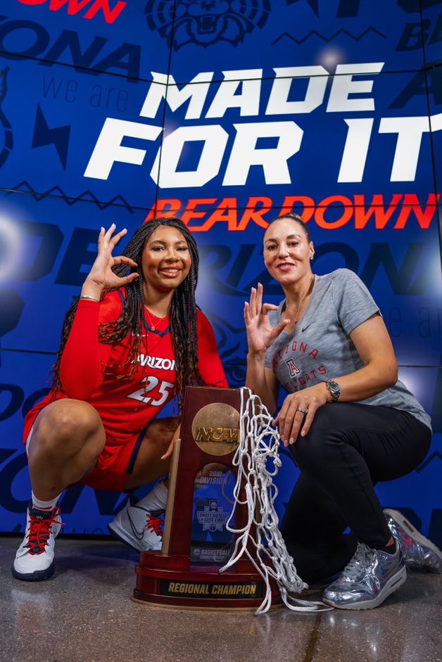 I’m Locked 🔒 In!!! #BTFD 🐻⬇️ #MadeForIt @ArizonaWBB