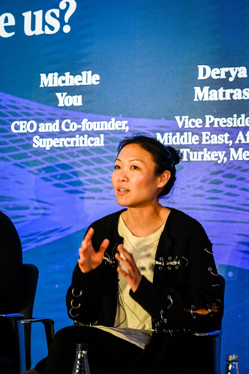 gosupercritical's tweet photo. Earlier today, our CEO @wreckingball37 spoke at #TimesTechSummit to discuss how technology can be part of the solution to the climate crisis.
Thanks for having us! @thetimes https://t.co/KjO5r9PNoZ