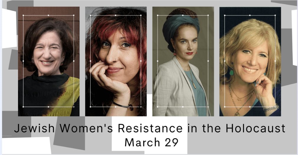 jpeftweets's tweet photo. Join JPEF at #TJHTalks 80th Anniversary Commemoration of the Warsaw Ghetto Uprising, hosted by the Taube Center for Jewish Life & Learning for a conversation on Jewish Women’s Resistance During the Holocaust - Wednesday, March 29, 2023 at 10:00 AM Pacific / 1:00 PM Eastern. https://t.co/mA5CoFtKDj