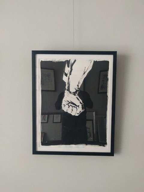 Jock4twenty's tweet photo. First pics from the gallery space🦇 #batmanonedarkknight https://t.co/ShEqSaSzLN