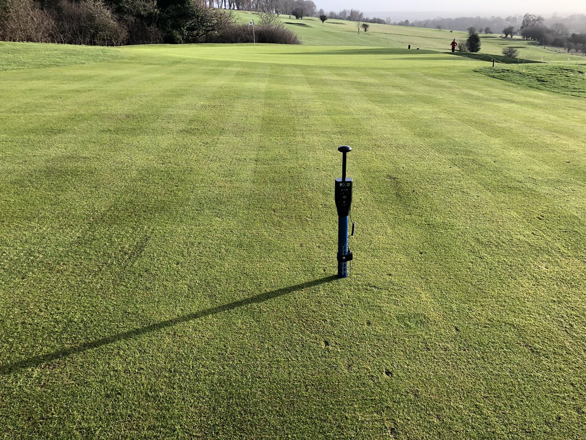 AndyBarber22's tweet image. Collecting data and making accurate decisions, all in my mornings set up. Helps us push towards high level turf performance. ⛳️ @RoyalWinchGC  - getting older 🤪 but working smarter as a turf manager.