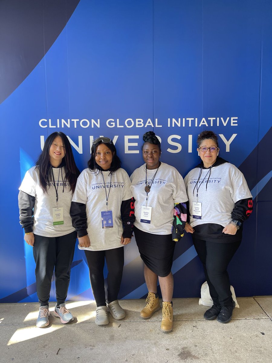 CidadScsu's tweet photo. CIDAD's GA Adoshola had an amazing project getting food to those in need in Nigeria before coming to SCSU. Now she has transformed her work into a new Commitment to Action w/ additional focus on people w/ disabilities in Nigeria. Proud of her and her work! #project #food #CGIU https://t.co/nuF3wUjcQP