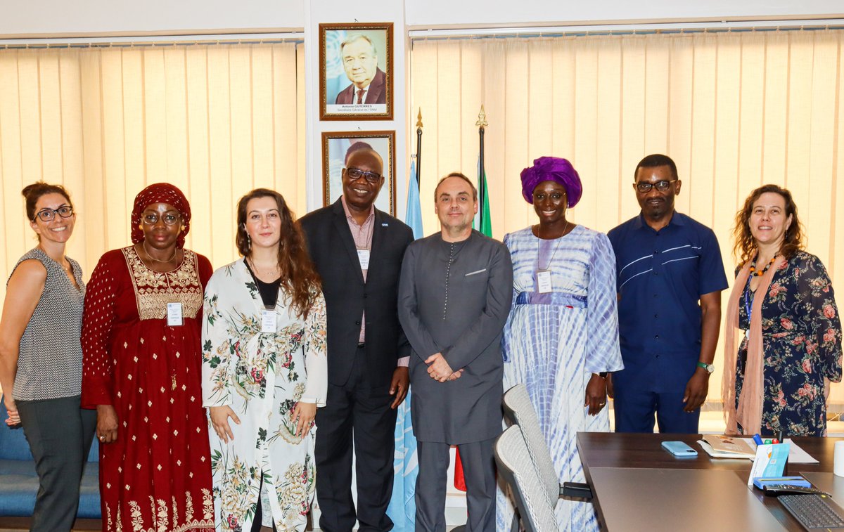 Le Représentant de #UNFPA <a href="/sassyves/">Yves Sassenrath</a> a reçu en audience <a href="/TchonaConstant/">Constant Tchona</a>, Représentant de <a href="/PlanIntl_Mali/">Plan International MALI</a> en vue d'un partenariat stratégique pour renforcer la santé intégrale des #femmes / #filles et lutter ensemble contre les #VBG, #MGF et autres pratiques néfastes à leur égard.