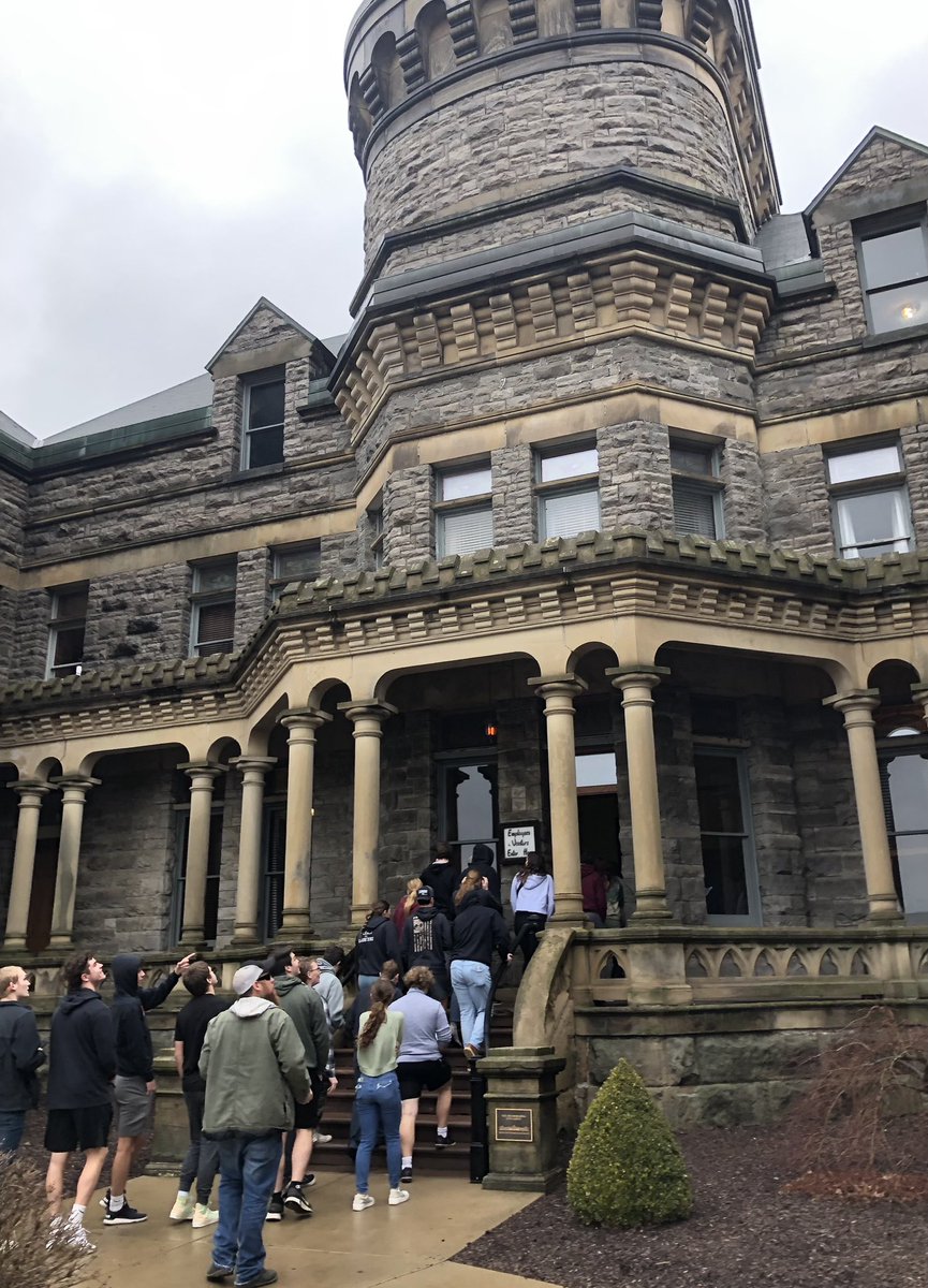 MsJKeller's tweet photo. Today was quite possibly one of the best days of my teaching career. We got to take a group of fantastic students down to the @osrps to tour the prison. We learned so much about the history, architecture, conditions, and pop culture ties this facility has. #positivelylc https://t.co/ypIVq2jVxu