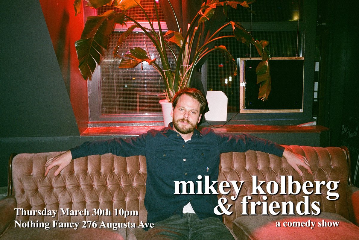 come to showwwwww

tickets eventbrite.ca/e/mikey-kolber…

featuring <a href="/stalkingnatalie/">Natalie Norman</a> @TheAdamChristie <a href="/ohChris/">Chris Sandiford</a> @_johnmostyn &amp; Emily Shem