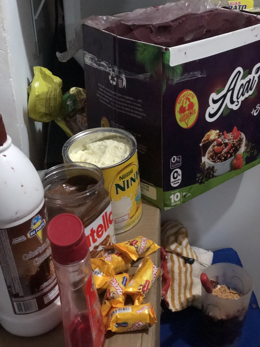 Assim eu engordo kkk🤭