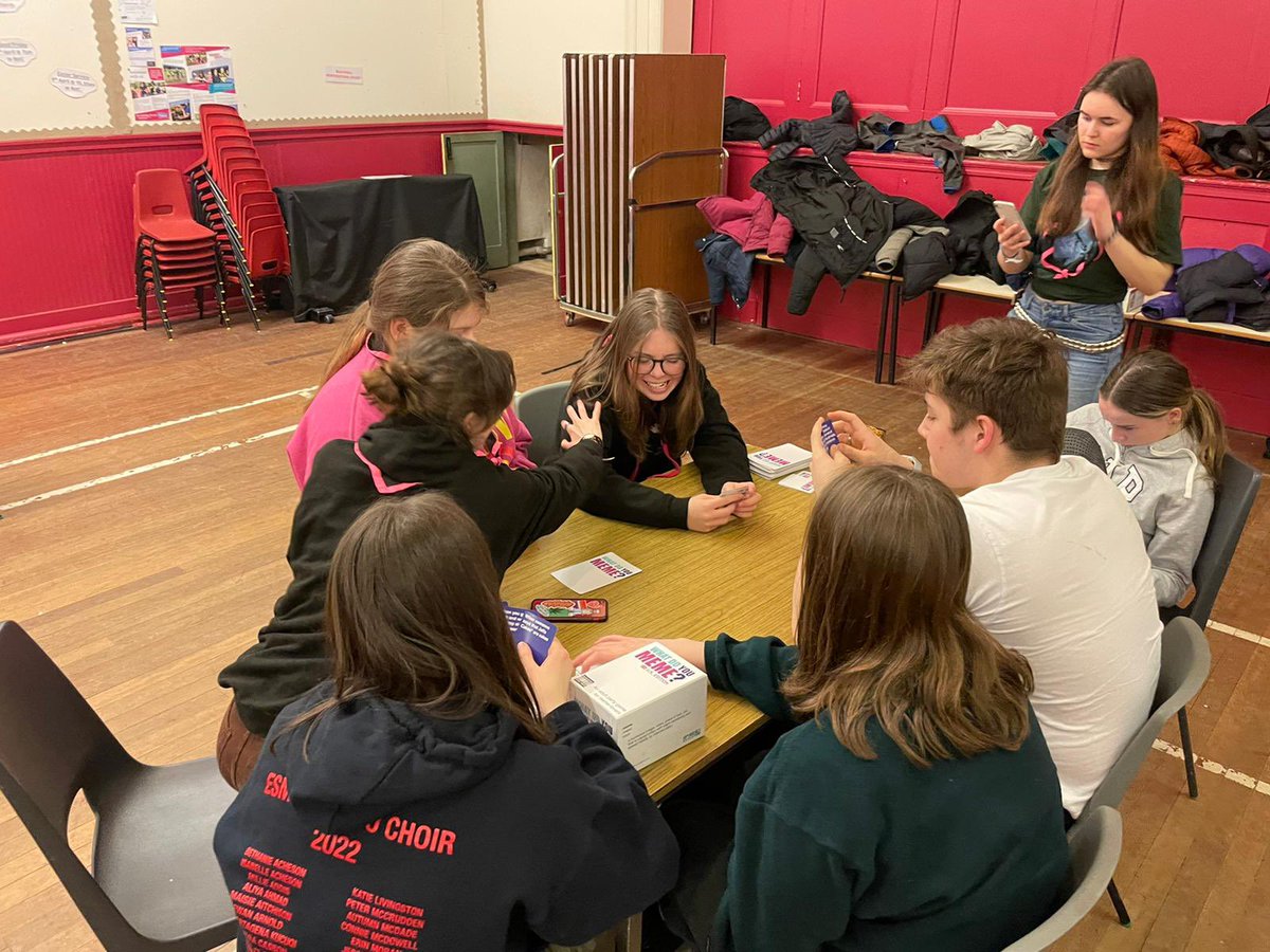 PinkPanthersESU's tweet photo. Board games! ♟🧩 We brought it back to basics and decided to have a calm night, many of the classics were out as well as real life naughts and crosses… there was varying success to that! https://t.co/gILoaeA61x