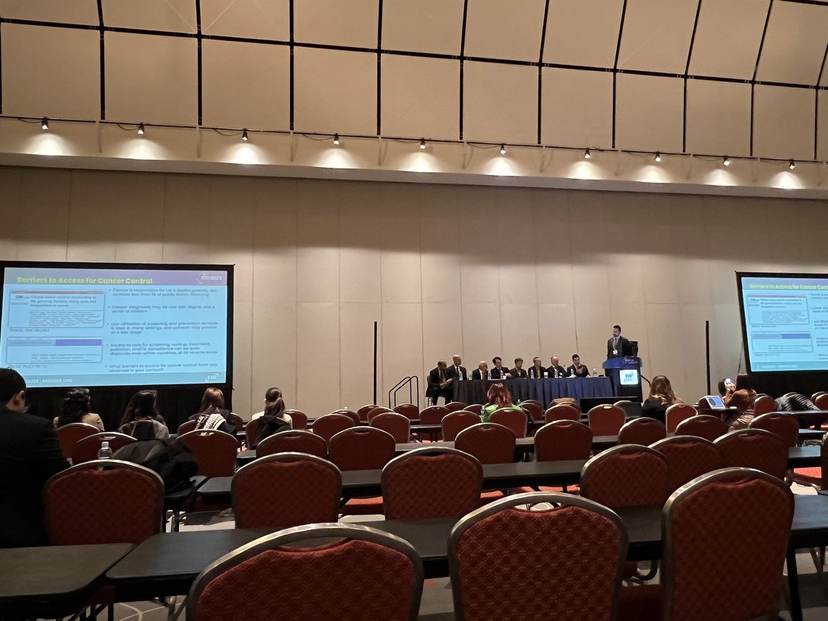 Disappointing. Manel at #SSO2023, are there no women surgeons worldwide who can add their expertise on building capacity in global cancer surgery? <a href="/jendavidsmd/">Jennifer Davids, MD</a> <a href="/womeninGH/">Women In Global Health</a> <a href="/WomenSurgeons/">WomenSurgeons</a>